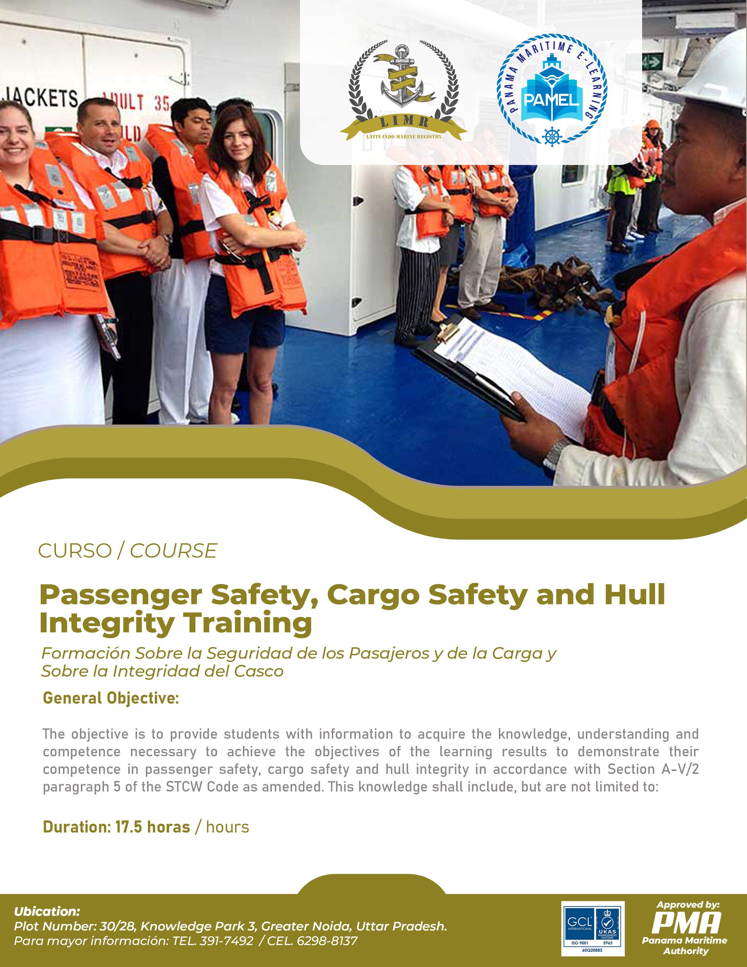 Passenger Safety, Cargo Safety and Hull Integrity Training