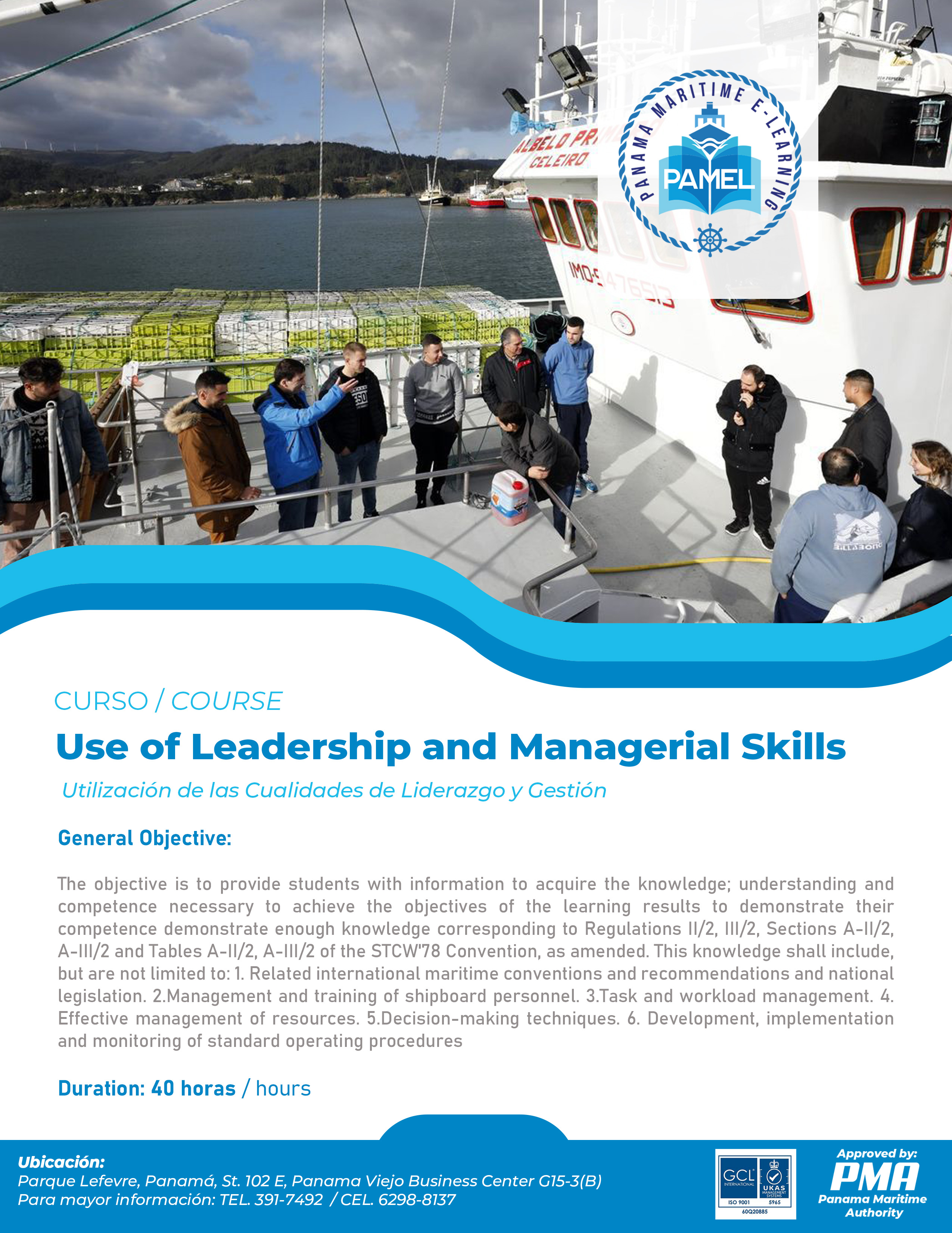 Use of Leadership and Managerial Skills