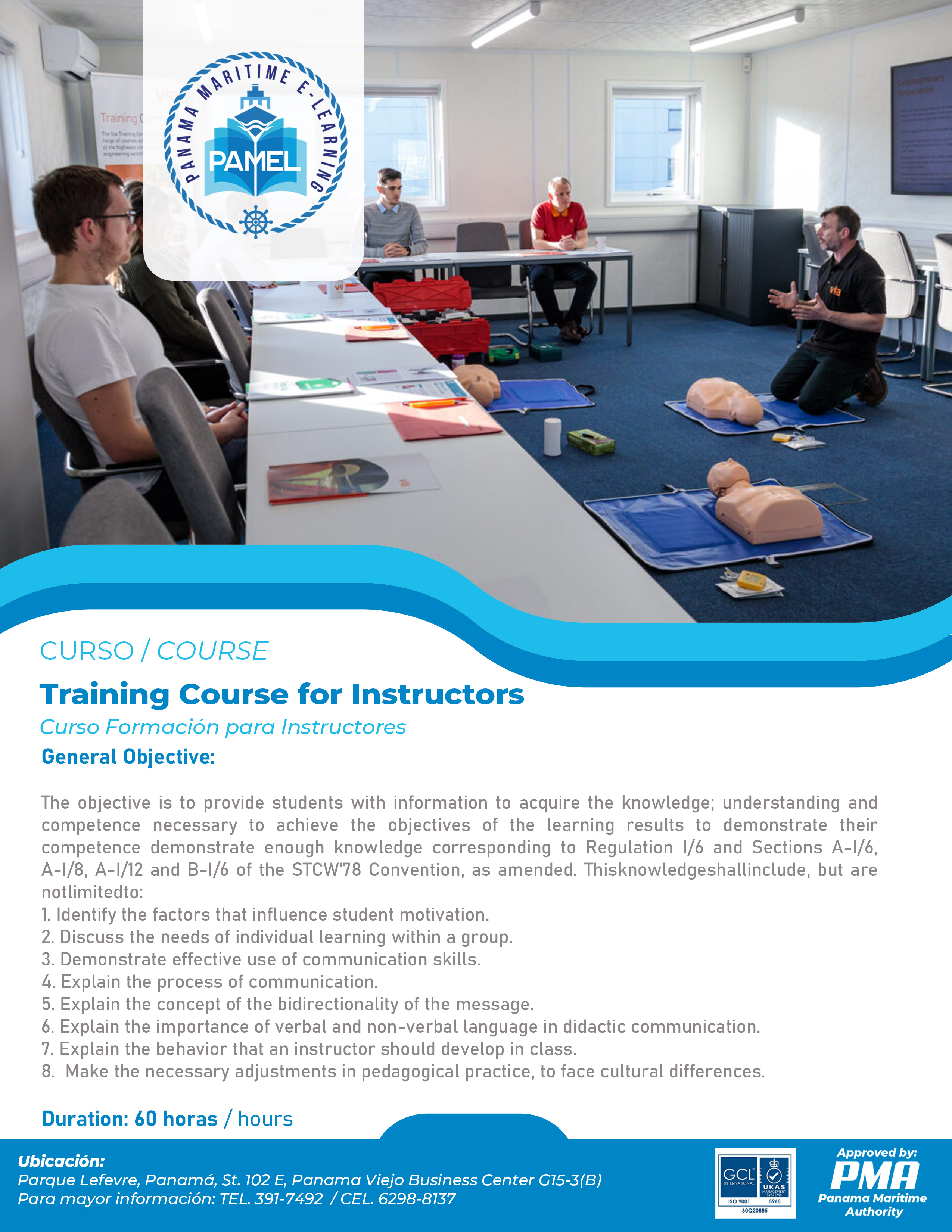 Training Course for Instructors