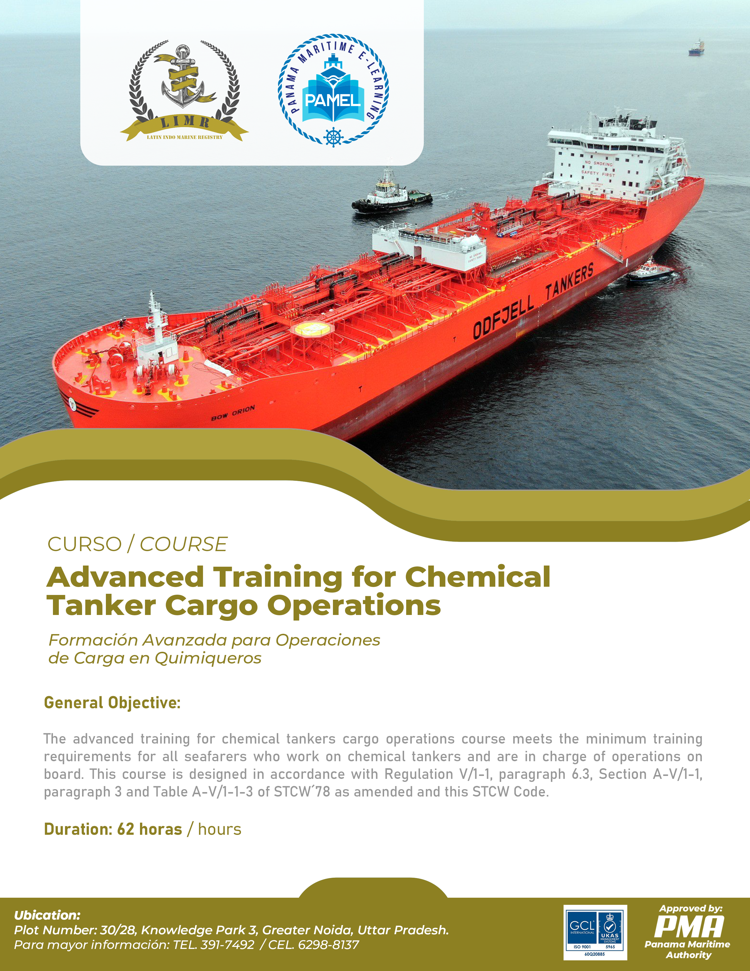 Advanced Training for Chemical Tanker Cargo Operations
