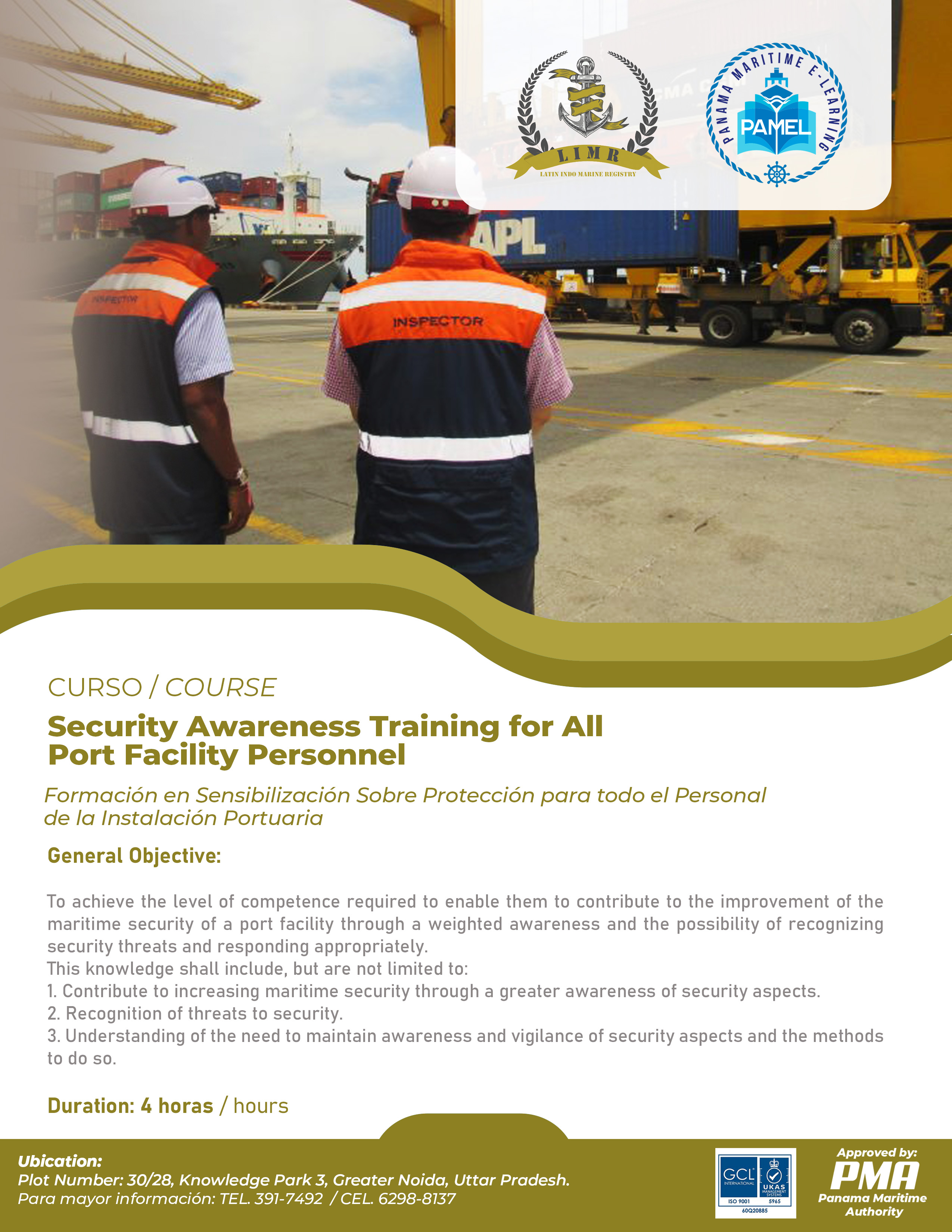 Security Awareness Training for All Port Facility Personnel